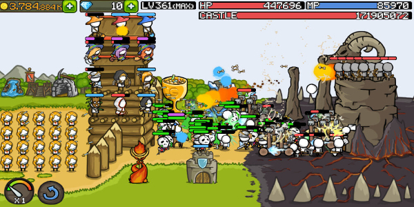 Grow Castle - Tower Defense Captura de pantalla 0