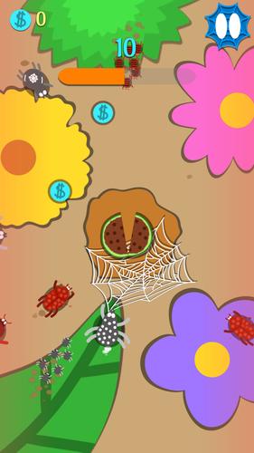 Sneaky Spiders Скриншот 2