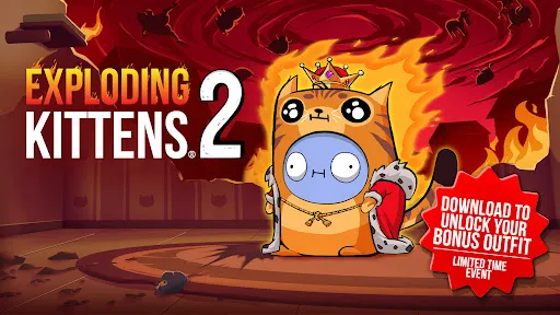 Exploding Kittens 2 ဖန်သားပြင်ဓာတ်ပုံ 1