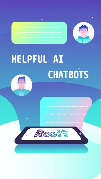 Rooit - Anonymous Chat Rooms Captura de tela 1
