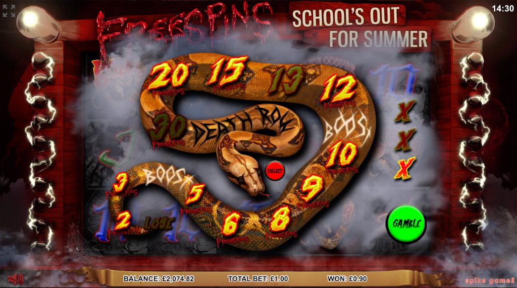 Alice Cooper.  Casino Slot Game. 스크린샷 2