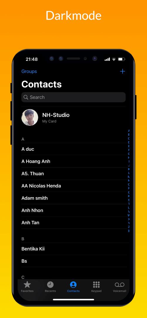 iCall OS 18 – Phone 15 Call ဖန်သားပြင်ဓာတ်ပုံ 2