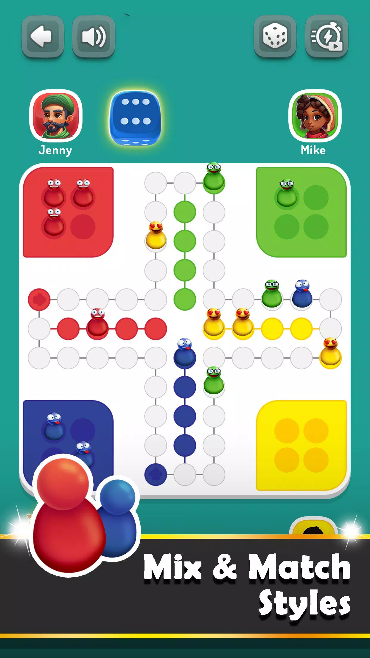 Ludo Trouble Скриншот 3