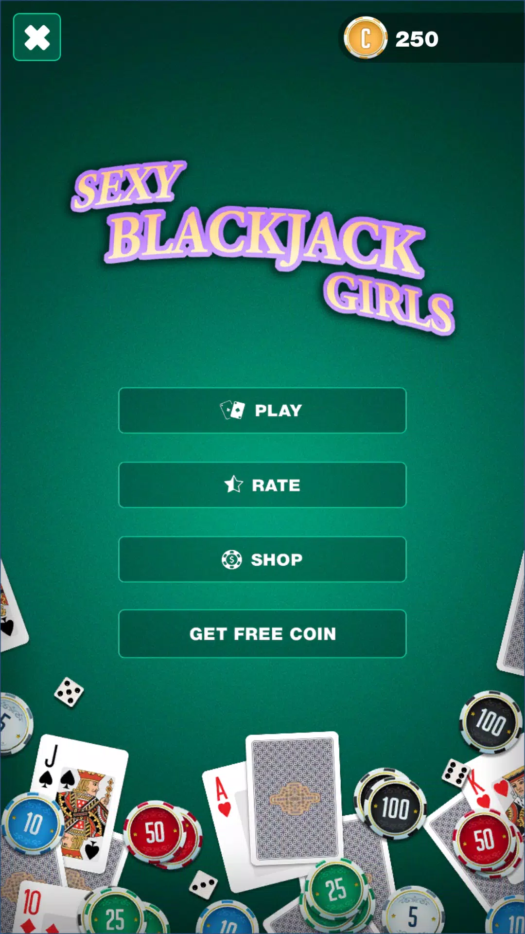 Sexy blackjack girls: make 21 স্ক্রিনশট 0