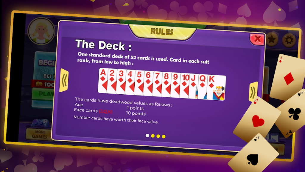 Gin Rummy Multiplayer Earn BTC Schermafbeelding 3