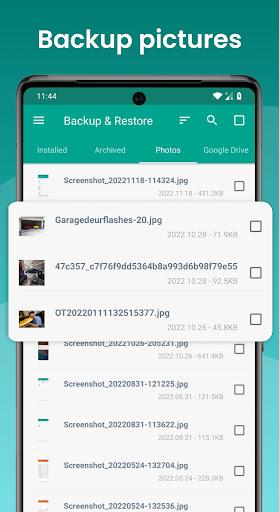 Backup and Restore - APP ภาพหน้าจอ 2