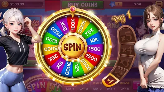 Sexy slot girls: vegas casino Mod স্ক্রিনশট 0