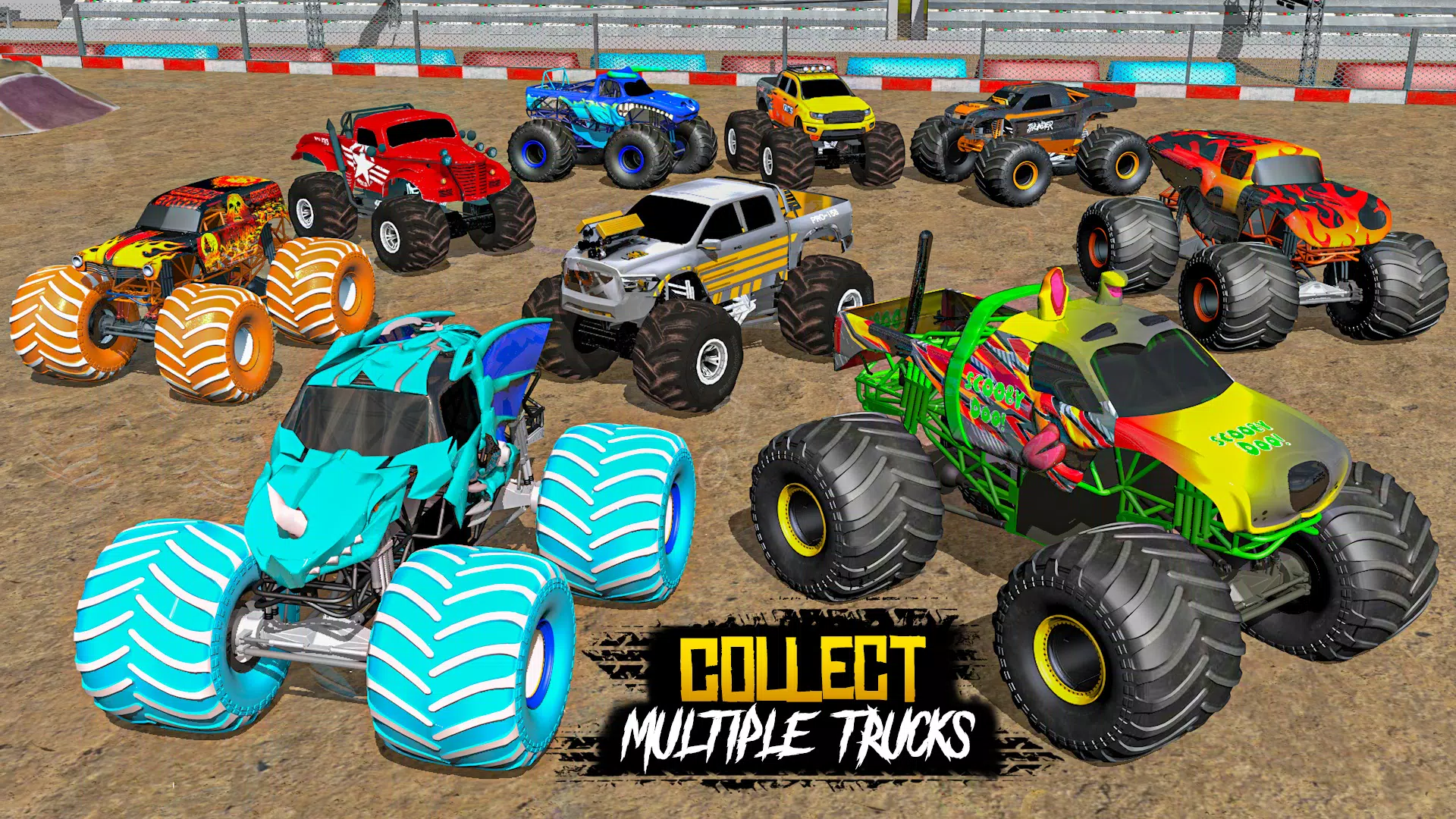 Monster Truck 4x4 Racing Games Скриншот 1