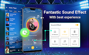 Music Player - Equalizer & MP3 Ảnh chụp màn hình 0