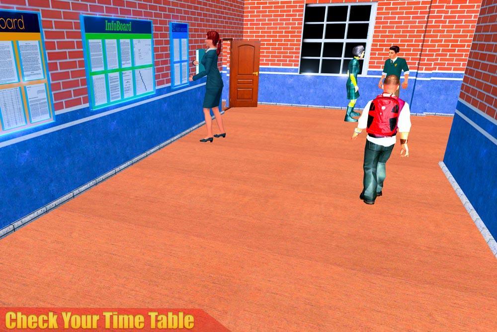 Virtual High School Teacher 3D Ảnh chụp màn hình 1