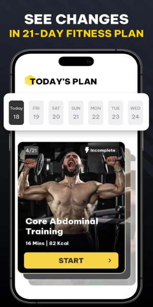 The Muscle Monster Workout Planner ဖန်သားပြင်ဓာတ်ပုံ 1