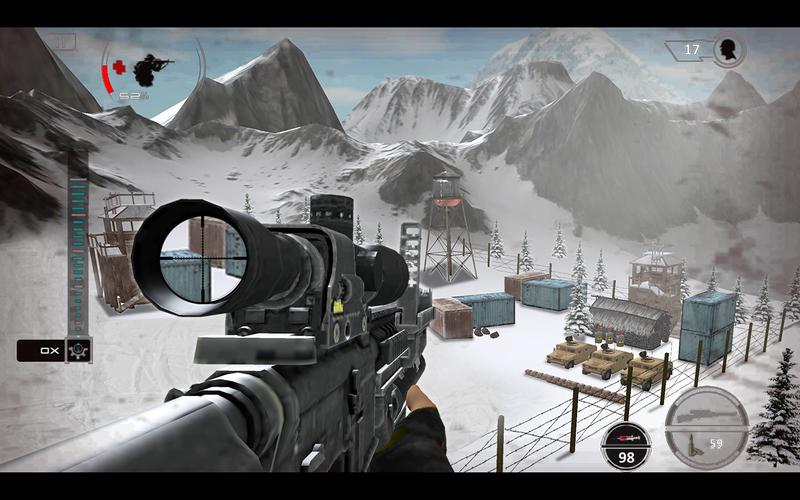 Mountain Sniper Shooting: FPS Скриншот 1
