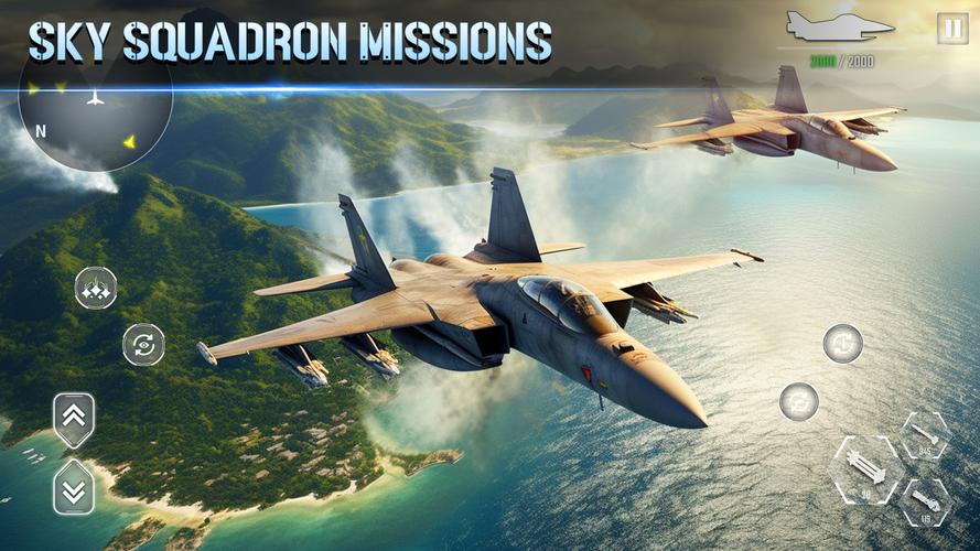 Aircraft Strike: Jet Fighter 스크린샷 2