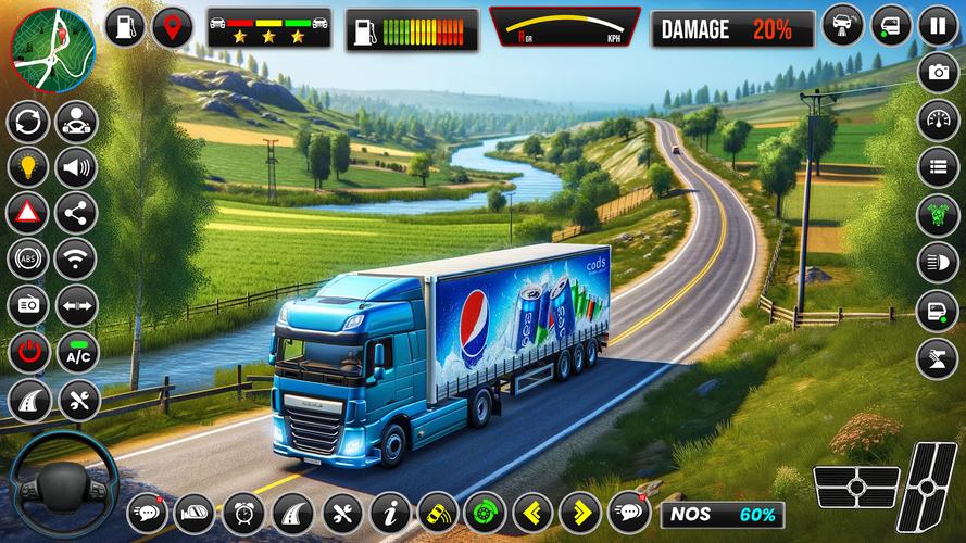 Truck Simulator: Driving Games Captura de pantalla 3