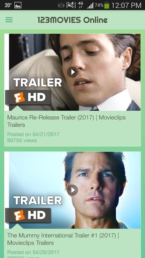 Movies123 online應用截圖第2張