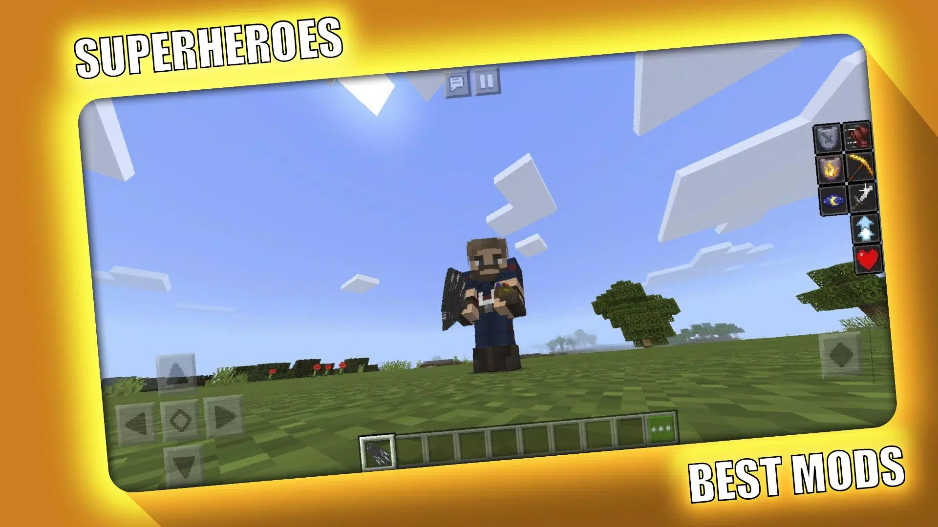 Superheroes Mod for Minecraft Screenshot 2
