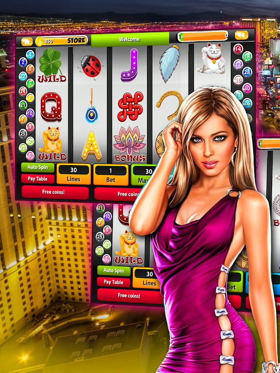 Lucky Vegas Slots - Free Vegas Ảnh chụp màn hình 2