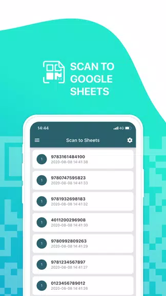 Sheetify:Scan to Google Sheets Zrzut ekranu 0