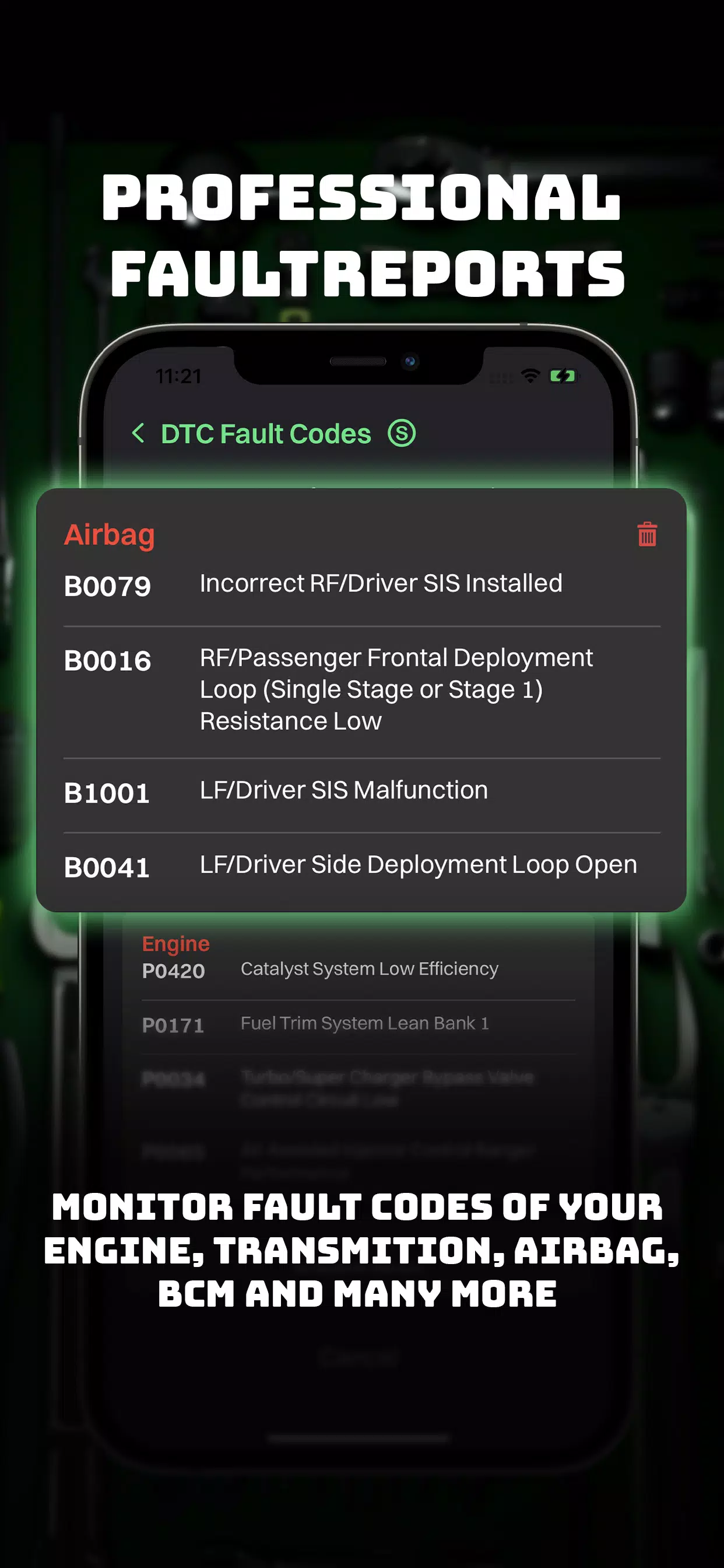 ULTRA OBD OBD2 CAR SCANNER ELM スクリーンショット 1