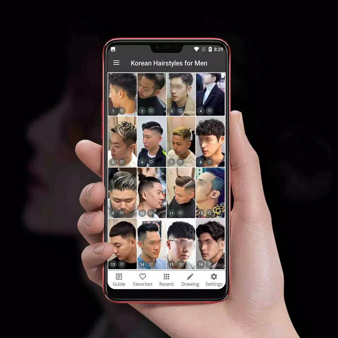 Korean Hairstyles for Men Screenshot 3