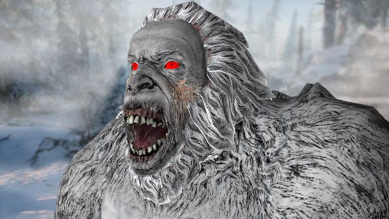 Bigfoot Yeti Hunt & Survival Скриншот 0