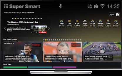 Super Smart TV Launcher 스크린샷 0