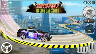 Impossible GT Racing Car Stunt スクリーンショット 2