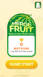 Merge Golden Watermelon Скриншот 1