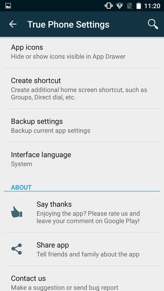 True Phone Dialer and Contacts Zrzut ekranu 2