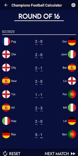 Champions Football Calculator Ekran Görüntüsü 3