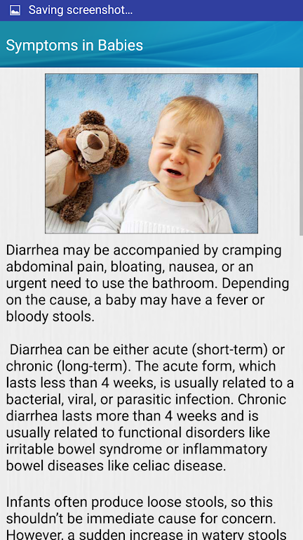 Diarrhea and Dehydration Help应用截图第2张