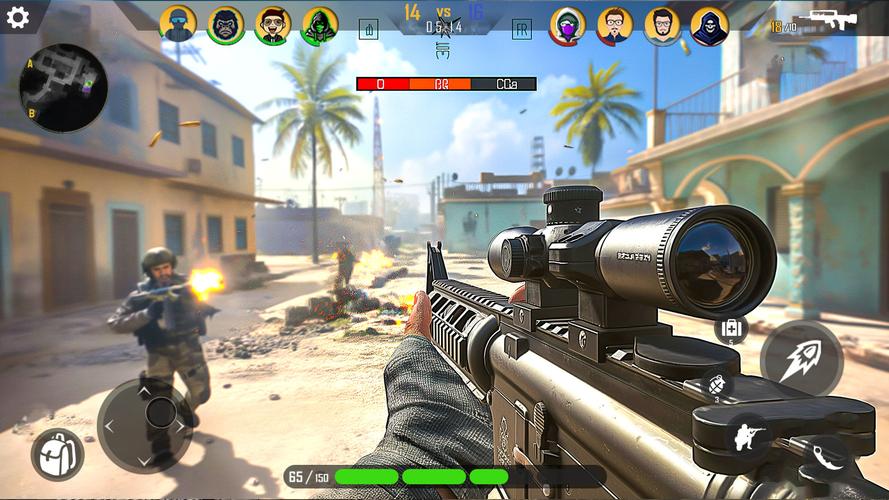 Fps Offline Shooting Games Schermafbeelding 1