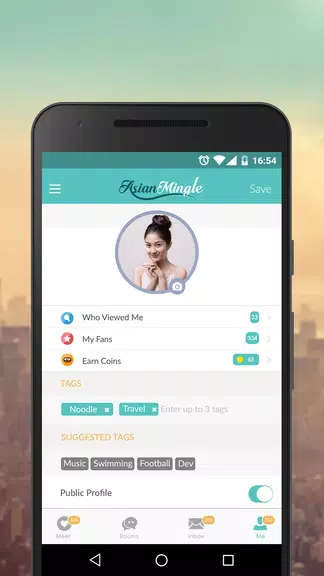 Asian Mingle: citas Asiáticas Captura de pantalla 2