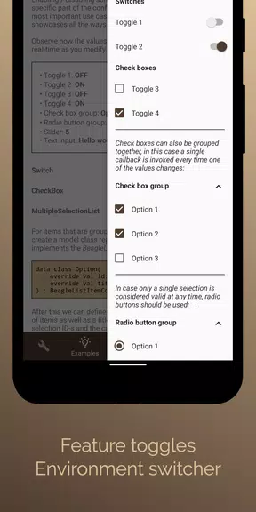 Beagle - Debug menu demo Ảnh chụp màn hình 3