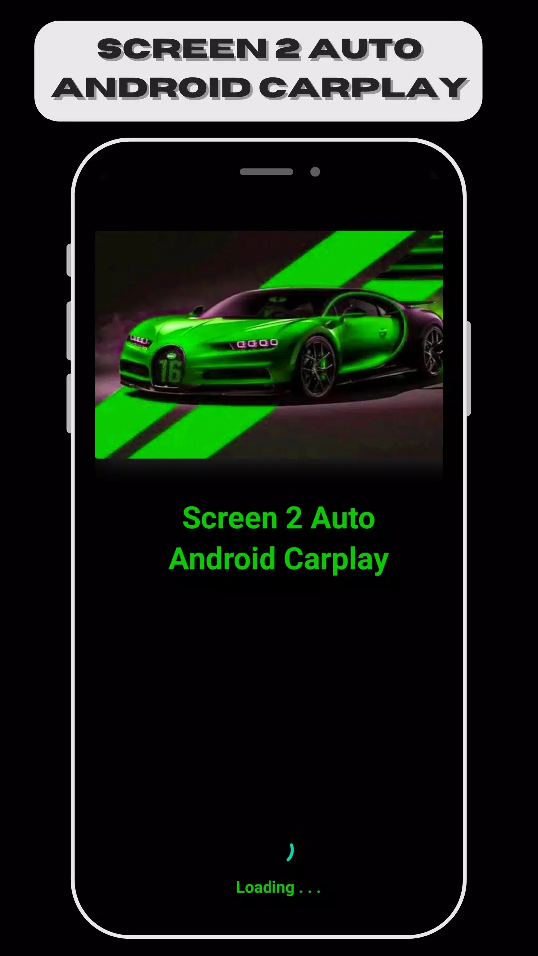 Screen 2 Auto Android Carplay स्क्रीनशॉट 0