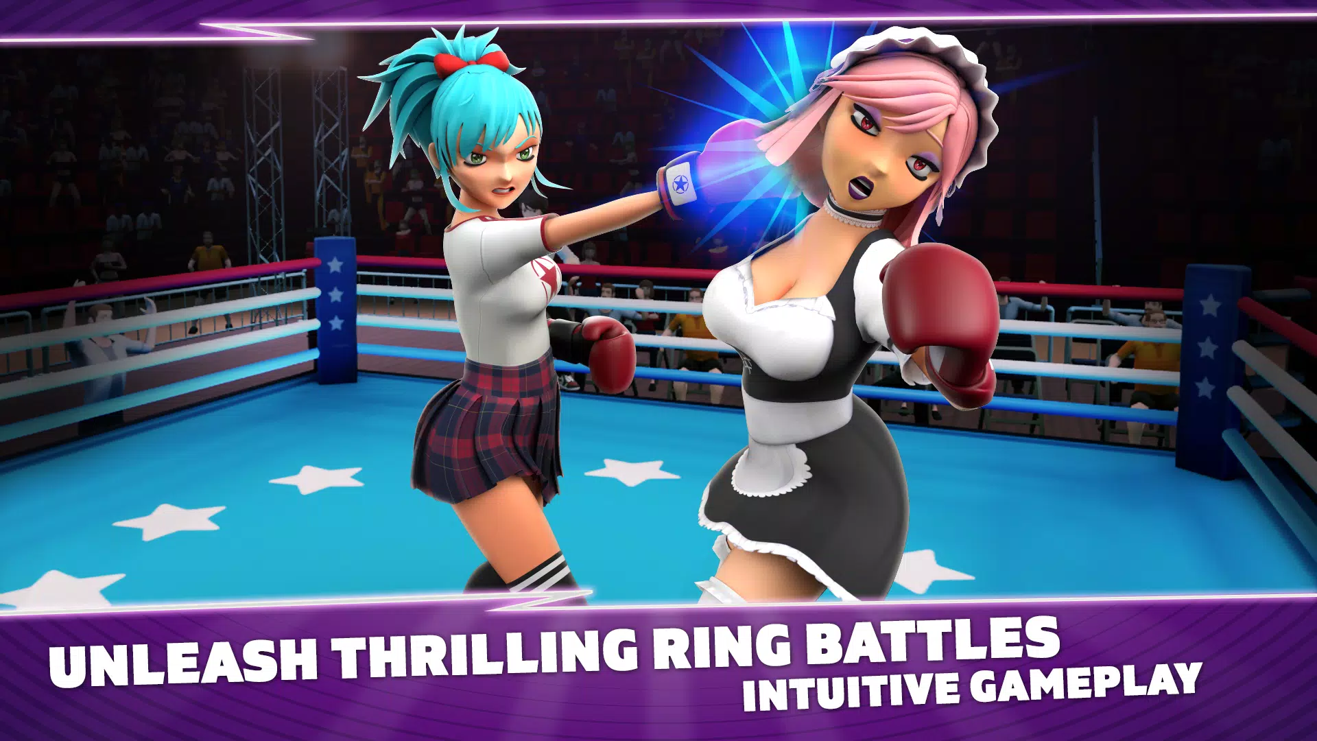 Schermata Boxing Babes II: Sexy Anime 1