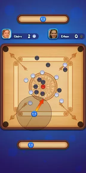 Carrom Strike - Disc Pool Game应用截图第1张