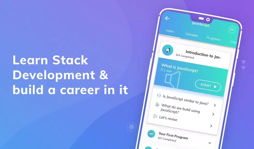 Learn Full Stack Development Captura de pantalla 2