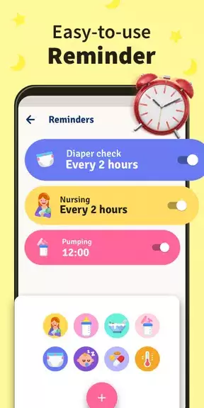 Baby Tracker - Breastfeeding Capture d'écran 2