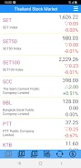 Thailand Stock Market, Stocks Zrzut ekranu 0