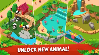 Schermata Zoo Tile - Match Puzzle Game 1