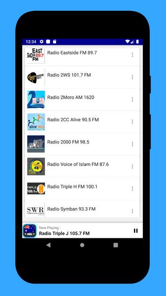 Radio App Australia: FM Online ภาพหน้าจอ 1