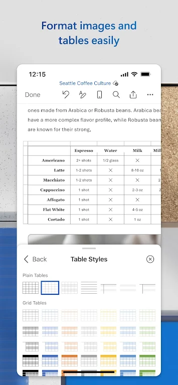 Microsoft Word Write Edit & Share Docs on the Go Screenshot 2