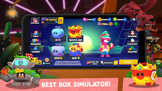 Brawl Box Stars Simulator Tangkapan skrin 3