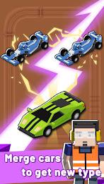 Merge Car Racer 스크린샷 0