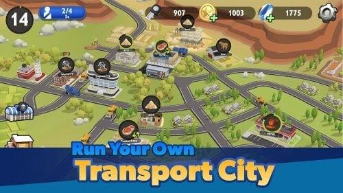 Transport City: Truck Tycoon Captura de pantalla 0