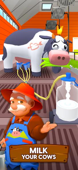 Milk Farm Tycoon Mod স্ক্রিনশট 0