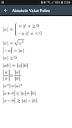 Math Formulas Algebra Tangkapan skrin 3