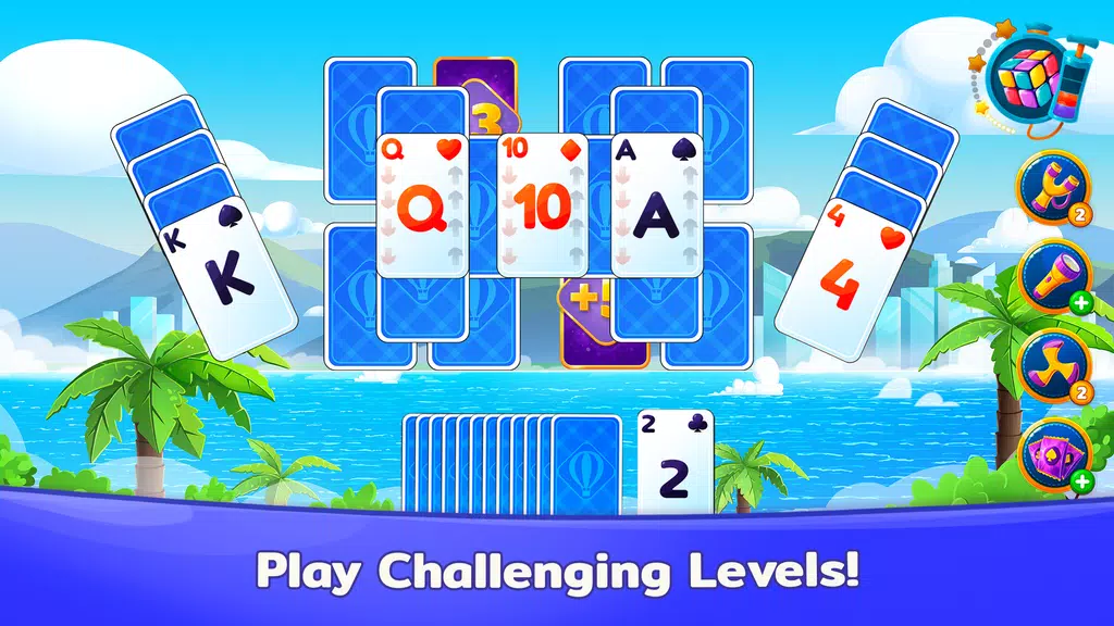 SoliTown – Solitaire Tripeaks Ảnh chụp màn hình 3