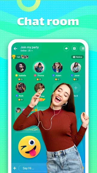 Schermata Ola Party - Live, Chat & Party 3